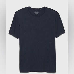 Banana Republic Navy Short Sleeve Tee